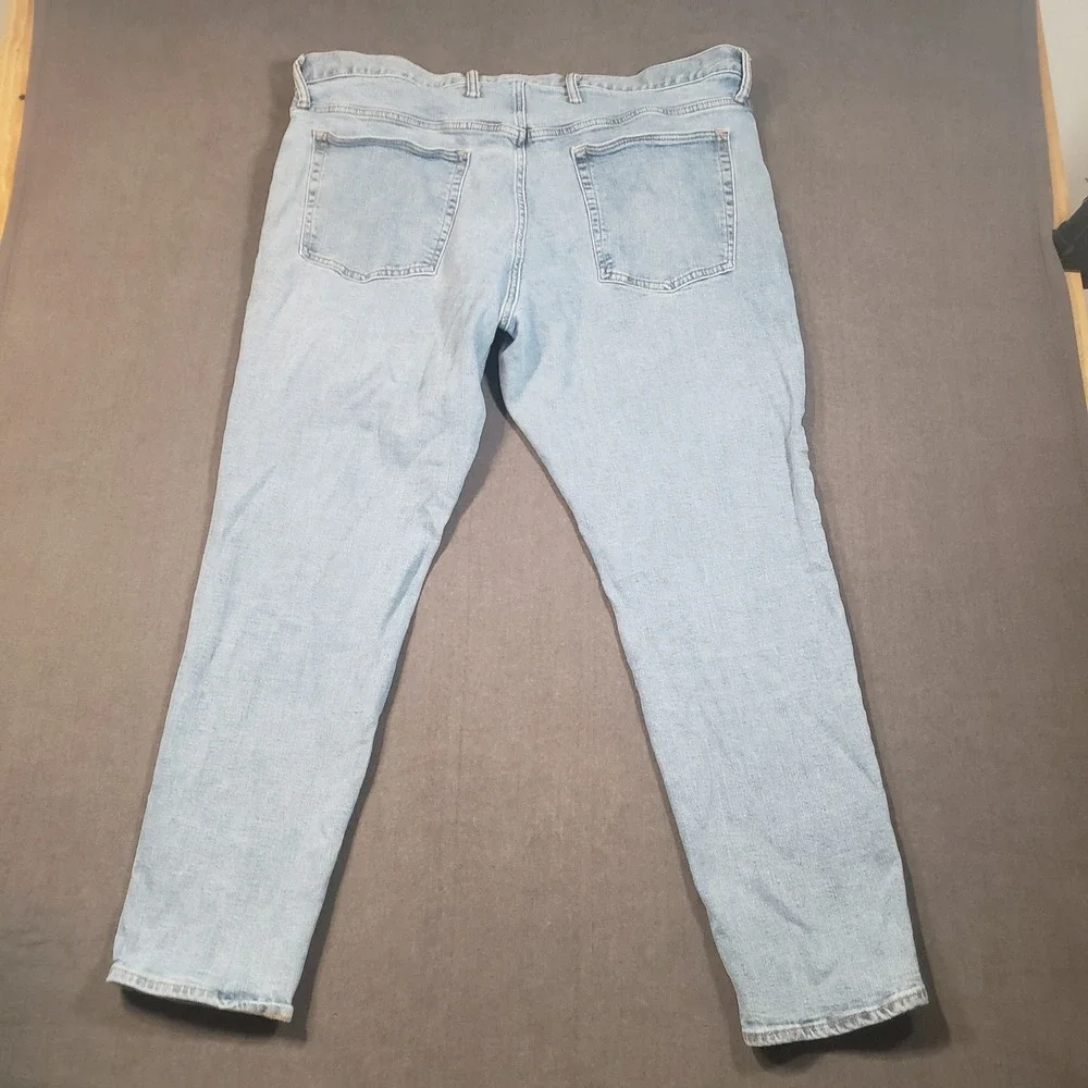 Gap Slim Fit Jeans Mens 40x30 Light Wash Stretch Denim Pants